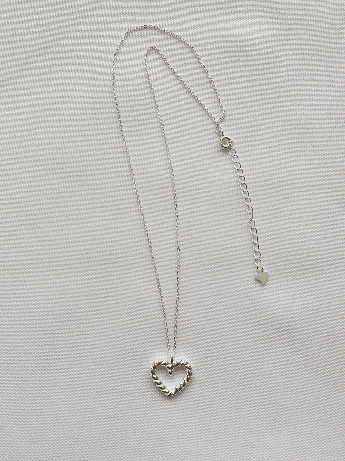 Braided Heart Necklace