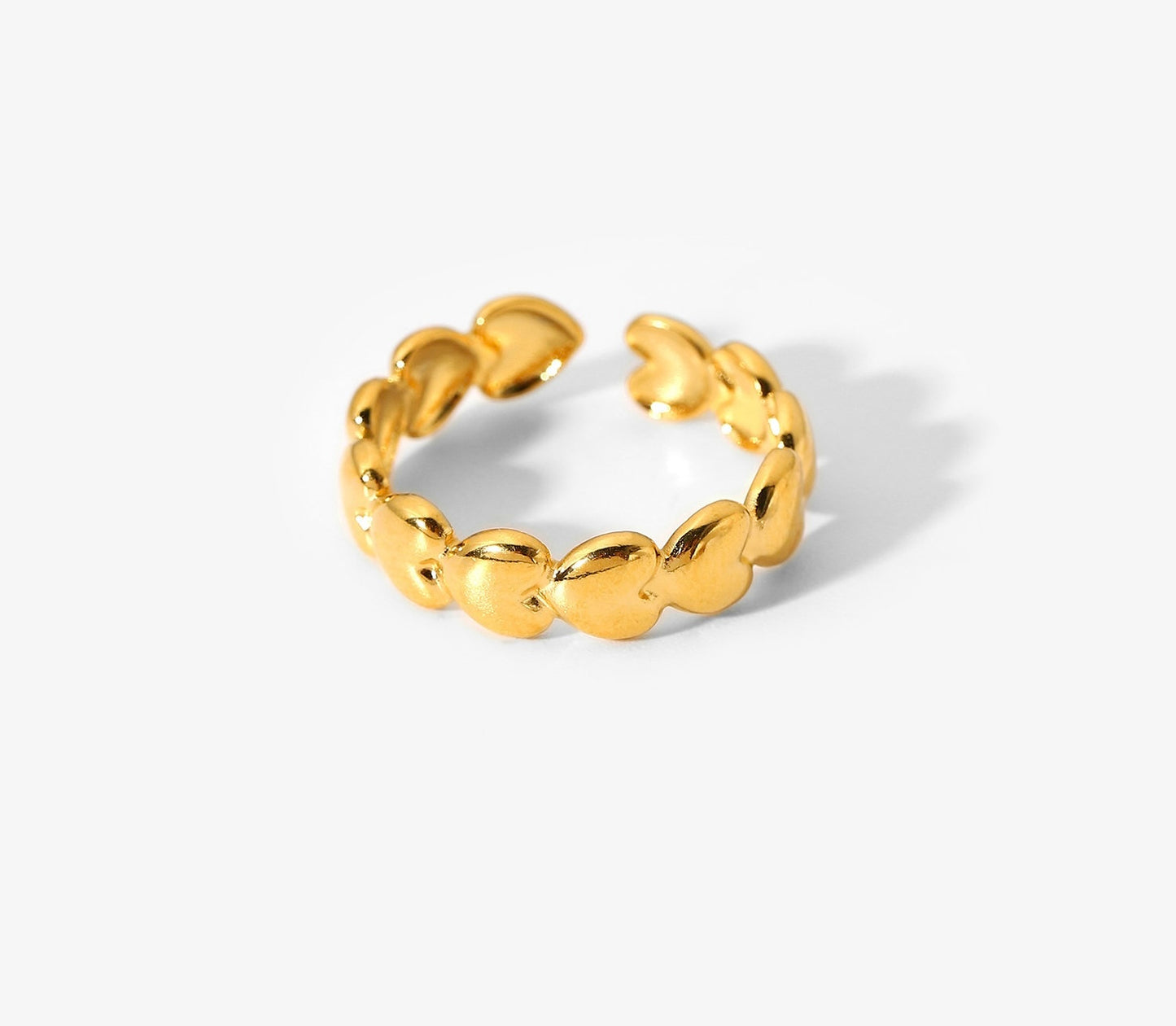 Hearts Stacking Ring