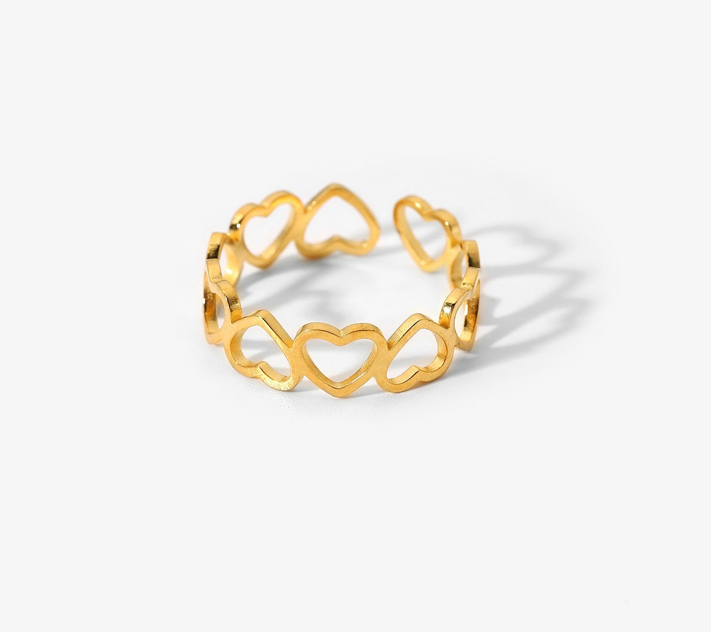 Lace Hearts Ring