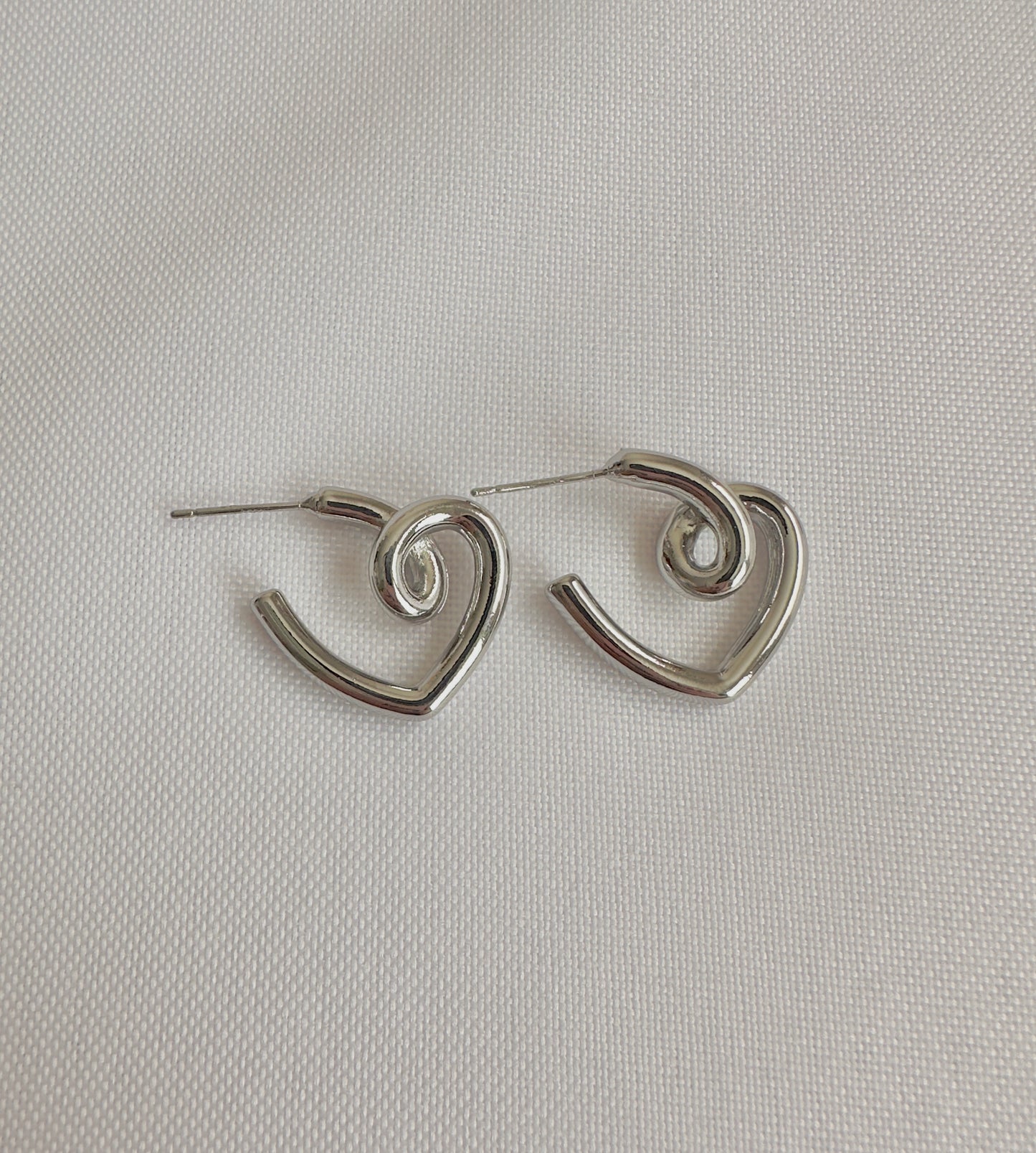 Wired Heart Earrings