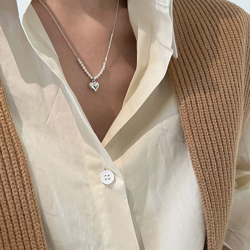 3D Heart Necklace
