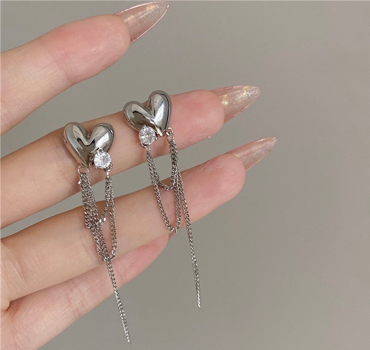 Chained Love Earrings